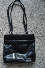 Mooie zwarte leren tas van Daniel Ray, Ophalen of Verzenden, Zo goed als nieuw, Zwart, Handtas