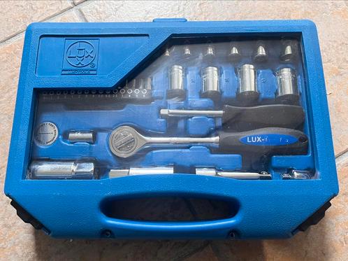 Lux-Tools Classic Doppenset 1/4, Doe-het-zelf en Verbouw, Gereedschap | Handgereedschap, Zo goed als nieuw, Ophalen of Verzenden