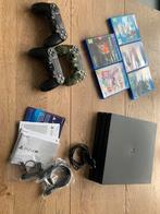 PlayStation 4 Pro met 3 controllers en spellen, Ophalen of Verzenden, 1 TB, Pro, Met 3 controllers of meer