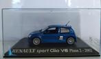 Renault sport Clio V6 Phase 2 Renault Clio V6 Blauw 1/43, Hobby en Vrije tijd, Modelauto's | 1:43, Ophalen of Verzenden, Zo goed als nieuw