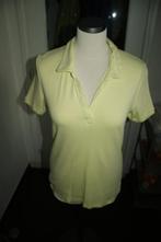 Dames Poloshirt mt L (C&A)m.k.m.z.knoopjes z.geel (5)NIEUW, Geel, Maat 42/44 (L), Nieuw, Ophalen of Verzenden
