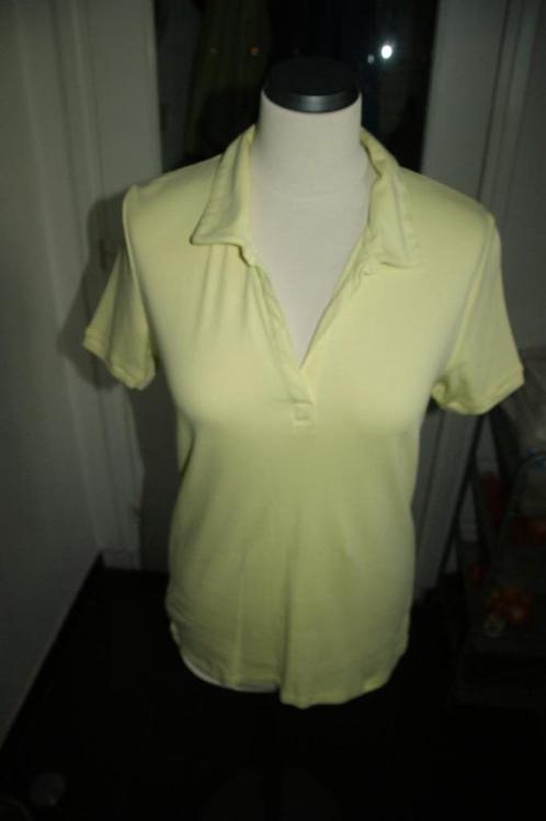 Dames Poloshirt mt L (C&A)m.k.m.z.knoopjes z.geel (5)NIEUW, Kleding | Dames, T-shirts, Nieuw, Maat 42/44 (L), Geel, Korte mouw