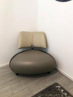 Leolux Pallone fauteuil, 75 tot 100 cm, Leer, 75 tot 100 cm, Zo goed als nieuw