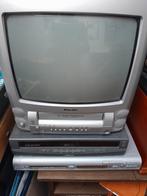 Vintage TV, VCR, DVD Speler & Kabels - Alles inbegrepen!, Ophalen
