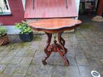 Antiek Bijzettafeltje met Sierlijke Poten, Antiek en Kunst, Ophalen of Verzenden