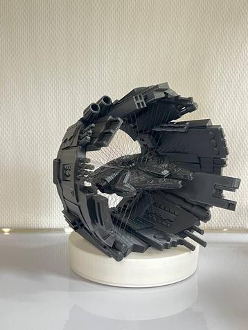 Millennium Falcon 3D-geprint kunstwerk voor Star Wars fans! beschikbaar voor biedingen