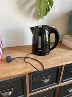 Philips waterkoker zwart 1,5L, 1 tot 2 liter, Ophalen of Verzenden, Gebruikt