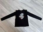 Prachtige longsleeve met ruches, WE Fashion, maat 158 / 164, Meisje, Ophalen of Verzenden, Zo goed als nieuw, Shirt of Longsleeve