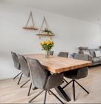 Mooie Stevige Eettafel 220x100, Huis en Inrichting, Tafels | Eettafels, Ophalen, 100 tot 150 cm, 200 cm of meer, Zo goed als nieuw