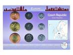 Tsjechië Muntset Koruna/Haléru, Postzegels en Munten, Munten | Europa | Niet-Euromunten, Ophalen of Verzenden, Overige landen