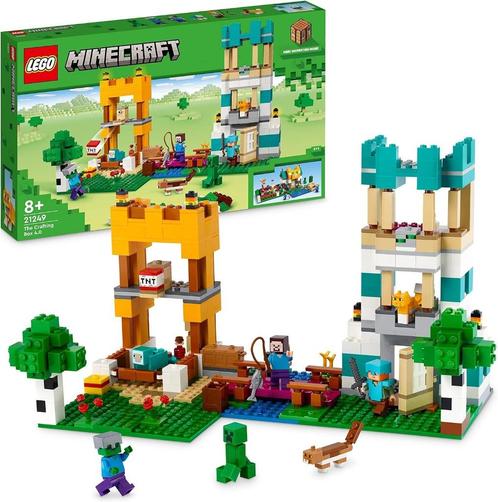 21249 LEGO Minecraft: De Crafting Box 4.0 -Nieuw in doos!!, Kinderen en Baby's, Speelgoed | Duplo en Lego, Nieuw, Lego, Complete set