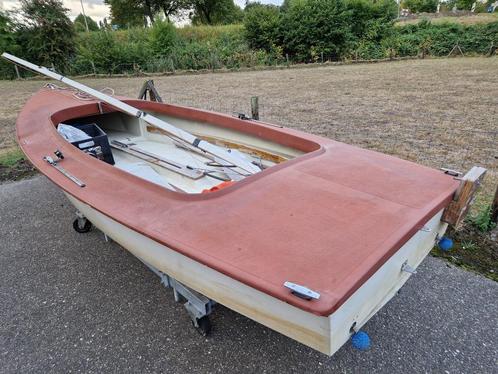 Flying Arrow zeilboot / tour / visboot 4.70 meter € 175,-, Watersport en Boten, Bootonderdelen, Gebruikt, Overige typen, Zeilboot