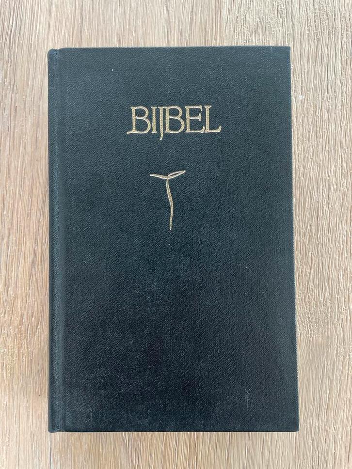 Oude Bijbel - Jongbloed Leeuwarden, Antiek en Kunst, Antiek | Boeken en Bijbels, Ophalen of Verzenden