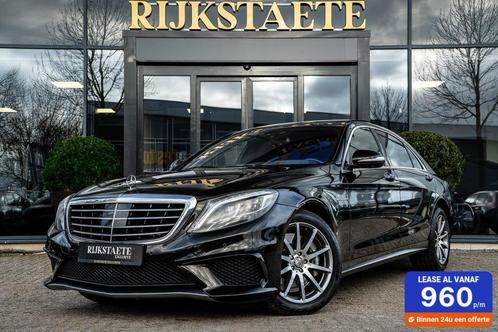Mercedes S-klasse AMG S63 4Matic Lang|V8|BURMESTER|NIGHTVIS., Auto's, Mercedes-Benz, Bedrijf, Te koop, S-Klasse, 360° camera, 4x4