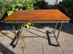 Vintage retro bijzettafel, plantentafel, tafel Jaren 50/60, Ophalen, Huis en Inrichting