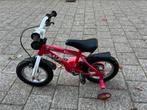 Fiets 12 inch Cars, Fietsen en Brommers, Fietsen | Kinderfietsjes, Ophalen, Zo goed als nieuw, Minder dan 16 inch, Zijwieltjes
