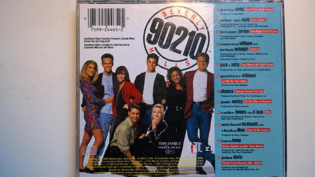Beverly Hills 90210 The Soundtrack, Ophalen of Verzenden, Zo goed als nieuw