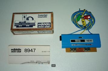 Marklin mini club 8947 - 2-polige omschakelaar in ovp beschikbaar voor biedingen
