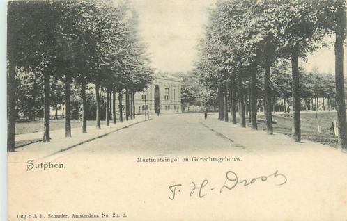 (701-078-025) Zutphen Martinetsingel Gerechtsgebouw, Verzamelen, Ansichtkaarten | Nederland, Gelderland, Verzenden