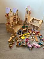 Kidkraft Prinsessen Kasteel Poppenhuis + Meubels, Ophalen of Verzenden, Gebruikt, Poppenhuis