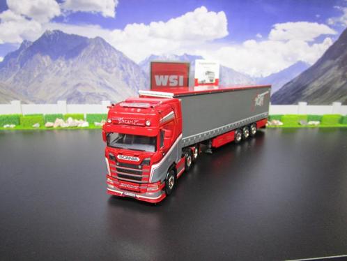 Wsi 01-3543 F.L.A.M Transports , Scania S Highline CS20H, Hobby en Vrije tijd, Modelauto's | 1:50, Nieuw, Bus of Vrachtwagen, Wsi