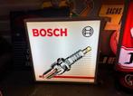 Vintage Bosch Lichtbak - Bougie Reclame, Verzamelen, Merken en Reclamevoorwerpen, Ophalen, Gebruikt, ., Lichtbak of (neon) lamp
