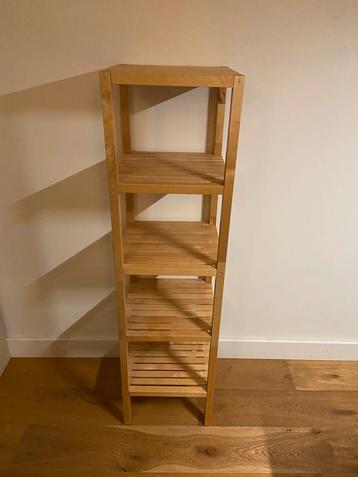 Solid Birch Wood Shelf Unit – Slim, Stylish & Versatile beschikbaar voor biedingen