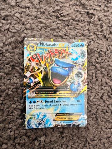 Mega Blastoise EX Pokémon kaart beschikbaar voor biedingen
