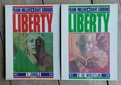 Liberty 1+2, Boeken, Stripboeken, Zo goed als nieuw, Meerdere stripboeken, Ophalen of Verzenden