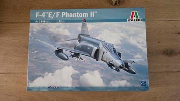 Italeri F-4 E/F Phantom II 1:72 1448 Nieuw beschikbaar voor biedingen