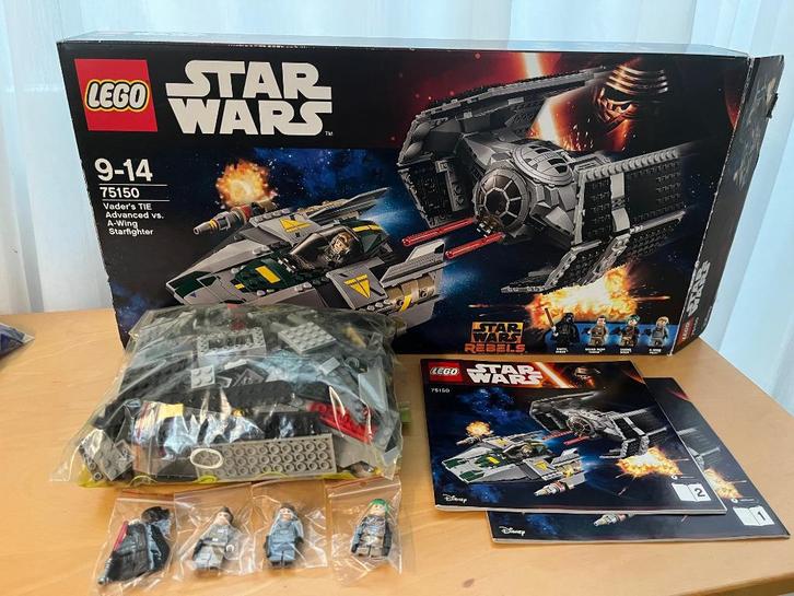 Lego Star Wars - 75150 - Darth Vaders TIE vs A-Wing (2016), Kinderen en Baby's, Speelgoed | Duplo en Lego, Zo goed als nieuw, Lego