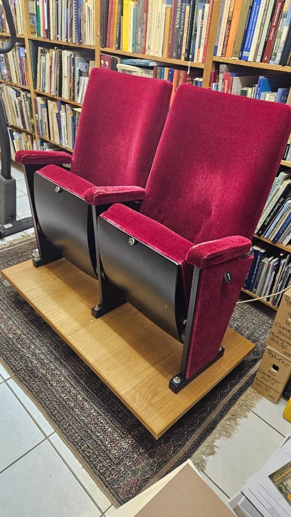 theaterstoelen, Antiek en Kunst, Antiek | Meubels | Stoelen en Banken, Ophalen