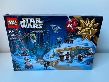 Nieuw Lego Star Wars kerst adventskalender 75366 SEALED beschikbaar voor biedingen