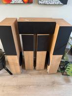 Mordaunt short speakers 908i-a 905i 904, Gebruikt, 120 watt of meer, Front, Rear of Stereo speakers, Ophalen