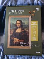 Mona Lisa Puzzel - The Frame Puzzle Set, Hobby en Vrije tijd, Denksport en Puzzels, Ophalen of Verzenden, 500 t/m 1500 stukjes