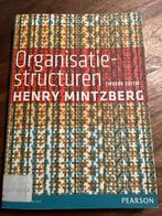 Organisatiestructuren - Henry Mintzberg, Boeken, Ophalen of Verzenden, Zo goed als nieuw, Management