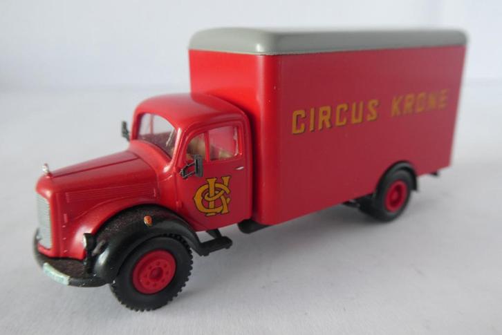 Circus Krone Vrachtwagen, Hobby en Vrije tijd, Modelauto's | 1:87, Nieuw, Bus of Vrachtwagen, Overige merken, Ophalen of Verzenden