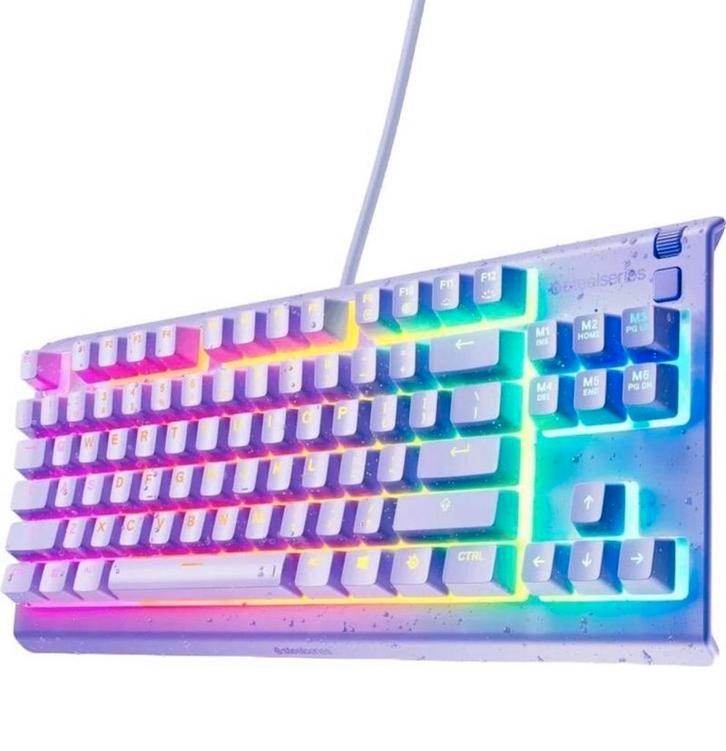 Steelseries toetsenbord APEX 3 TKL RGB, Computers en Software, Toetsenborden, Zo goed als nieuw, Ophalen of Verzenden