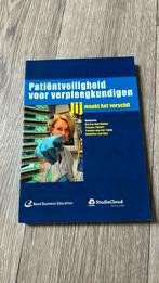 Patientveiligheid voor verpleegkundigen, Ophalen of Verzenden, Zo goed als nieuw