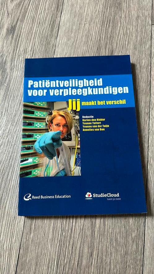 Patientveiligheid voor verpleegkundigen, Boeken, Studieboeken en Cursussen, Zo goed als nieuw, Ophalen of Verzenden
