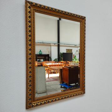 Vintage Rococo spiegel schouwspiegel facet geslepen spiegel  beschikbaar voor biedingen