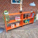 Vintage Boekenrek Jaren 70 - Staand/Hangend, demontabel., Met plank(en), Gebruikt, 100 tot 150 cm, Ophalen of Verzenden