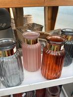 Vaasjes partij, Huis en Inrichting, Woonaccessoires | Vazen, Ophalen, Zo goed als nieuw, Glas