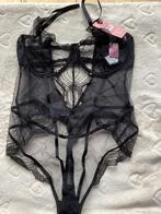 Hunkemöller Stringbody Ruby - Zwart - 80E nieuw, Kleding | Dames, Ondergoed en Lingerie, Hunkemöller, Verzenden, Zwart, Body of Korset