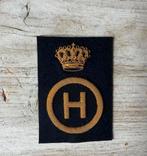 Marine embleem Hofmeester O/M KROON, Verzenden, Marine, Nederland, Embleem of Badge