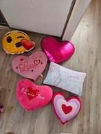 Verschillende kussens hartje smiley paard, Ophalen of Verzenden, Gebruikt