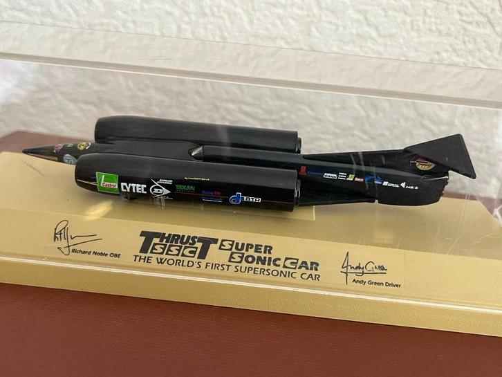 Thrust SSC – Wereldsnelheidsrecord Model (1997), Hobby en Vrije tijd, Modelauto's | 1:43, Nieuw, Auto, Overige merken, Ophalen of Verzenden