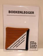 Boekenlegger - Vierkante vorm - Geel gestreept/zwart, Verzenden, Nieuw