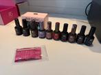 Pink Gellac set, compleet en met ongebruikte kleuren, Ophalen of Verzenden, Zo goed als nieuw, Overige kleuren, Handen en Nagels