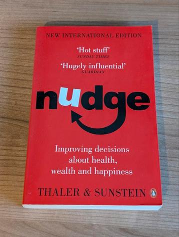 Nudge - Thaler & Sunstein beschikbaar voor biedingen